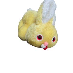 Vintage 80s Gift Co Inc Yellow Plush Bunny Rabbit Stuffed Animal